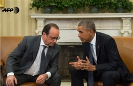 Tổng thống Pháp tới Mỹ bàn cách đối phó IS